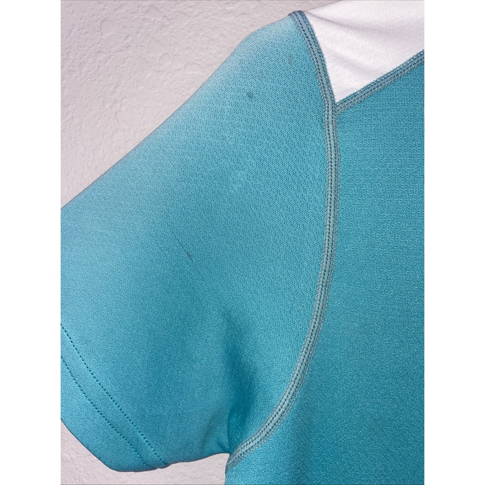 Canari Womens Cycling Jersey Small S Turquoise 1/4 Zip Short Sleeve Bike Top - Picture 6 of 7